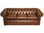 3 Seater Brown Chesterfield Sofa and Chair,  I am selling....